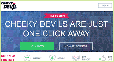 Cheekydevil.com site