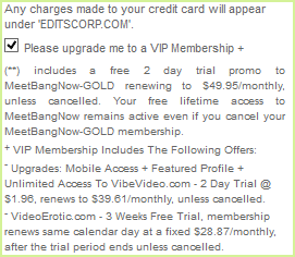 Meetbangnow.com vip membership scam