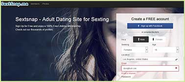 Sextsnap.me site