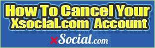 cancel Xsocial.com account