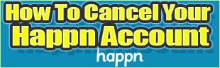 Cancel Happn Account